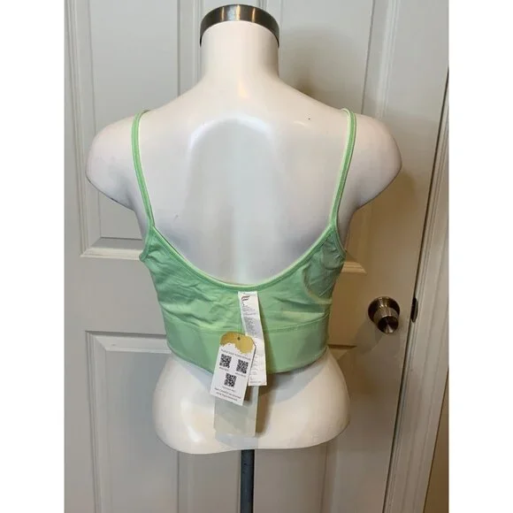Fabletics Millie Reversible Bralette Green Tie Dye Size L NWT - Picture 11 of 12